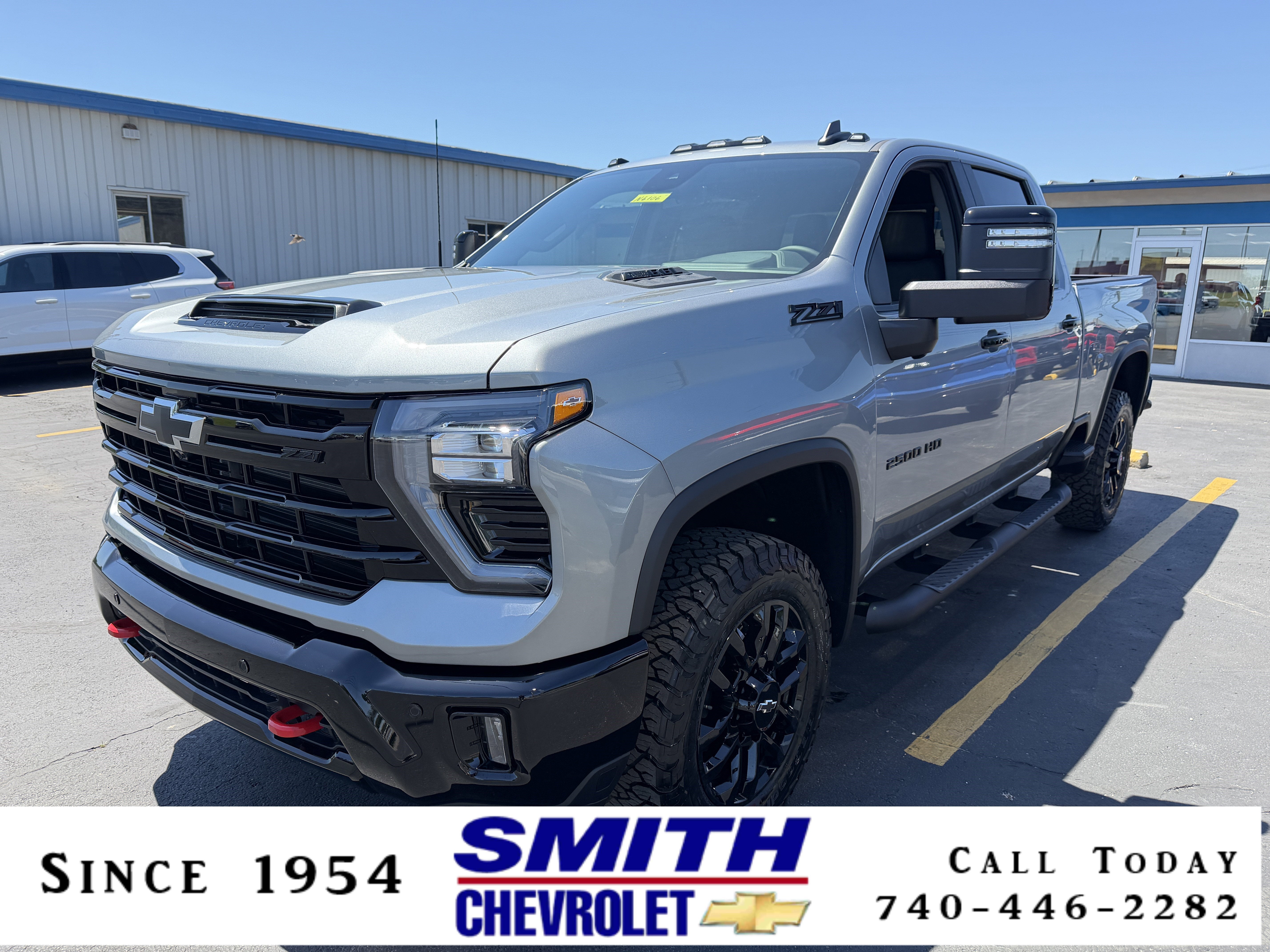 2026 Chevrolet Silverado 2500 HD LT in Sterling Gray Metallic — front three-quarter view