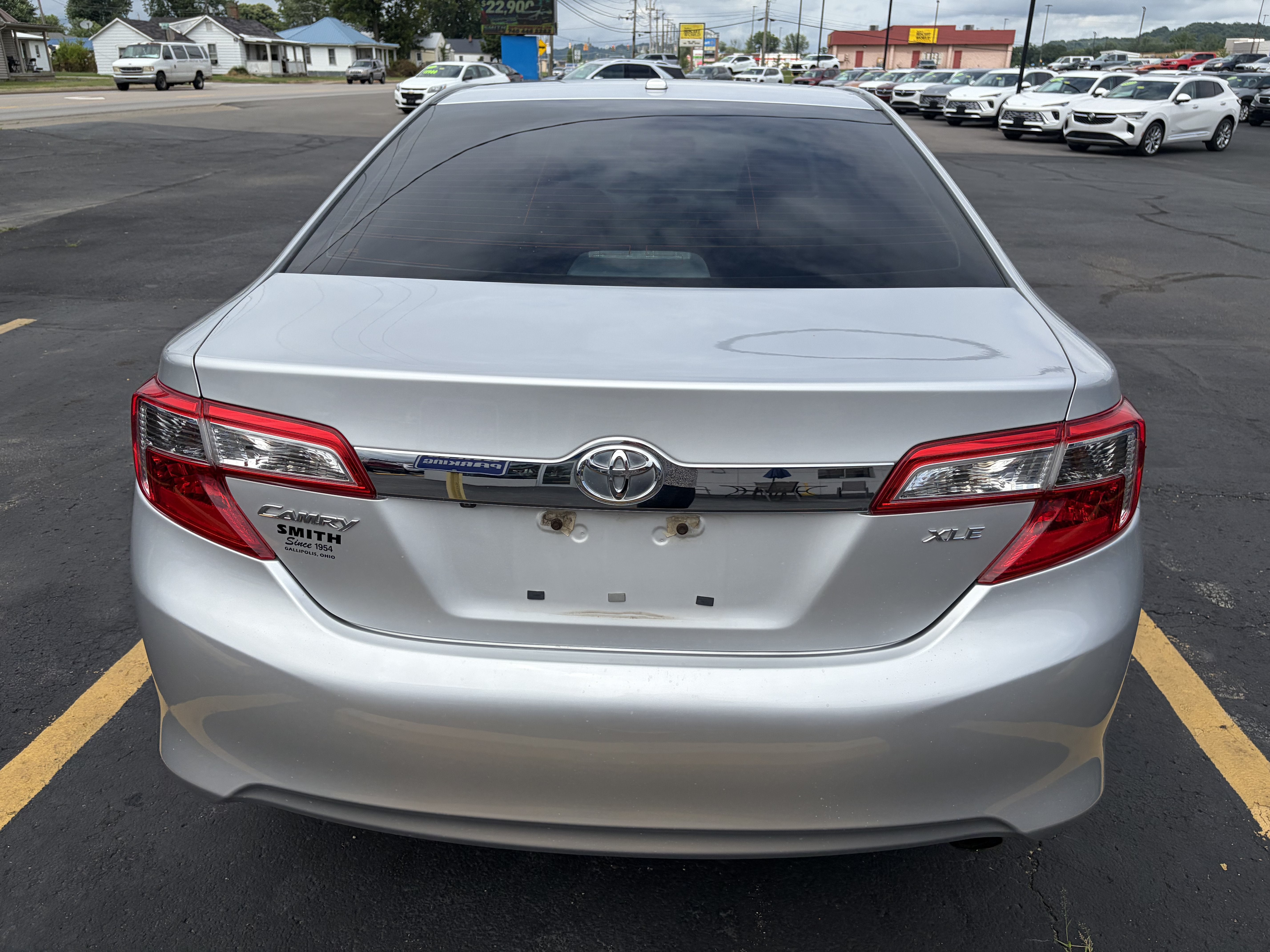 2013 Toyota Camry — interior view